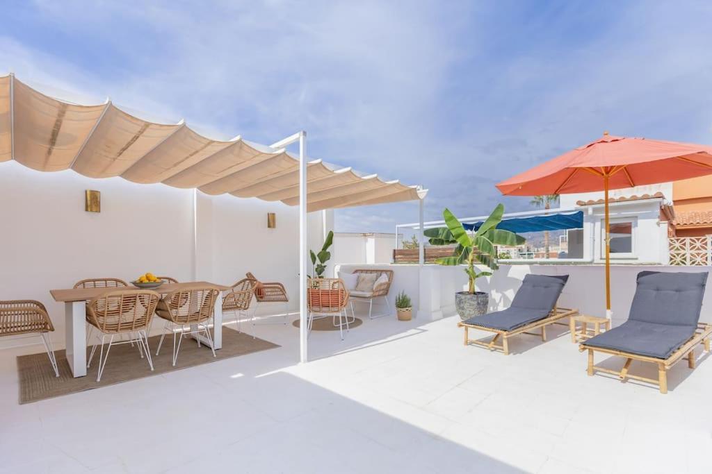 Downtown Flat With 46 Sqm Private Rooftop Terrace 말라가 외부 사진